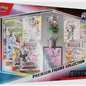 Pokemon TCG Scarlet & Violet Prismatic Evolutions Premium Figure Collection
